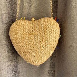 Betsey Johnson heart bag